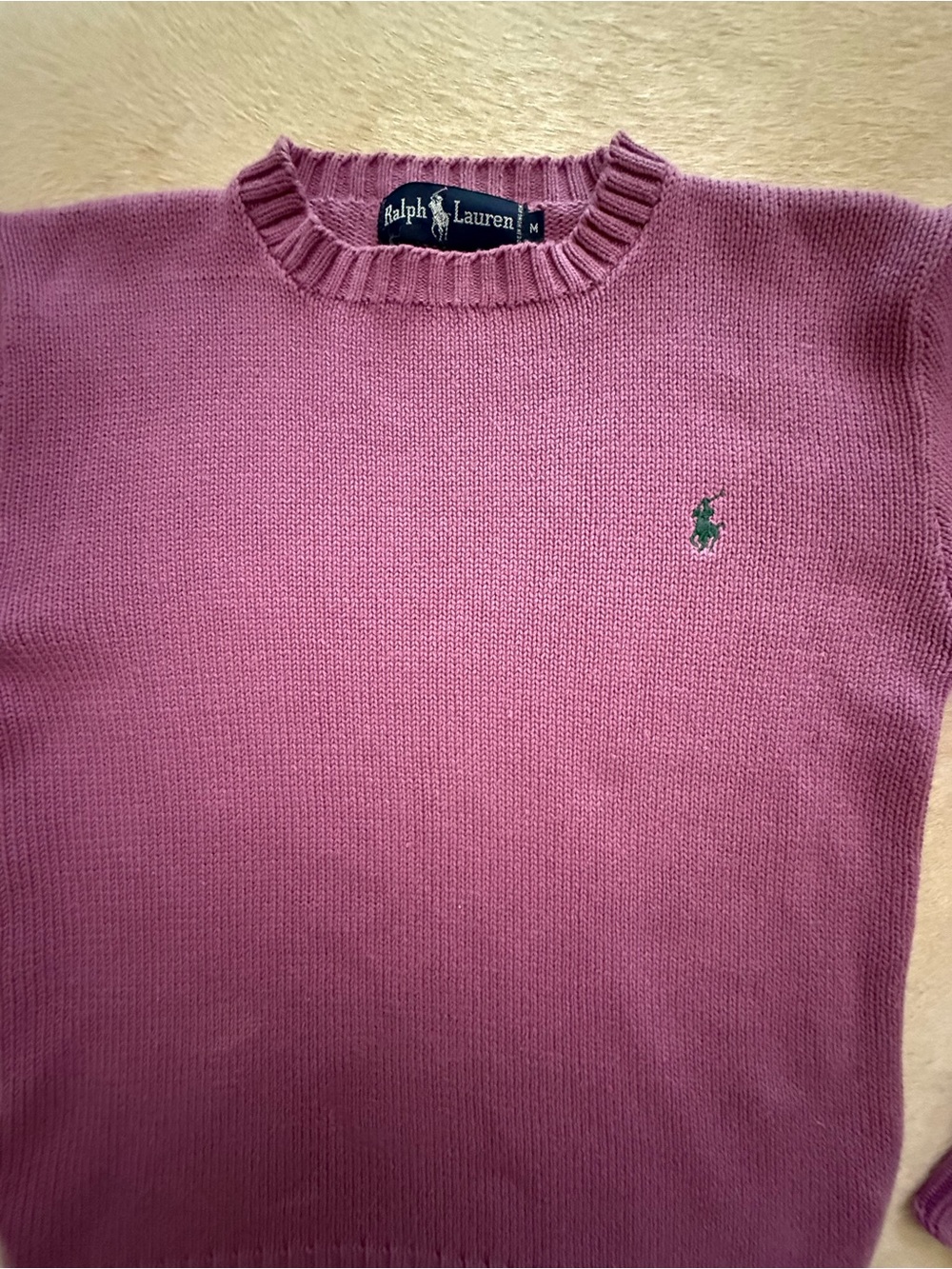 Ralph Lauren Mauve Crewneck Sweater - Women's - Picture 3 of 5